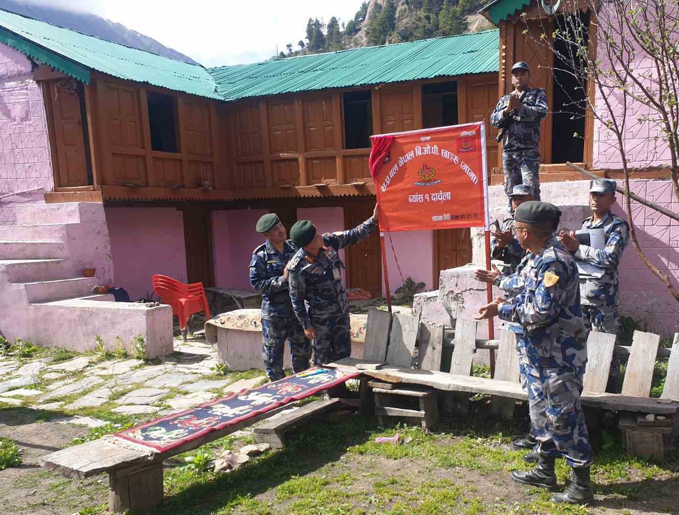 कालापानी नजिक सशस्त्र प्रहरीको बीओपी स्थापना (फोटोफिचर)