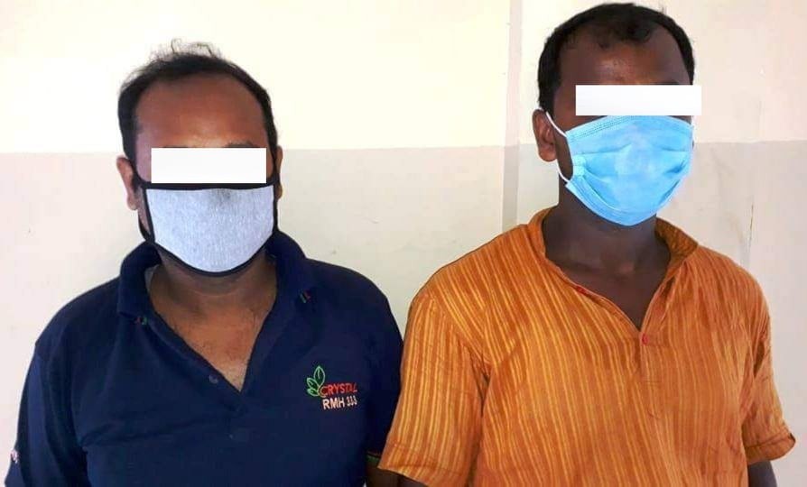 मलखाद कालोबजारी गरेको आरोपमा दुई जना पक्राउ
