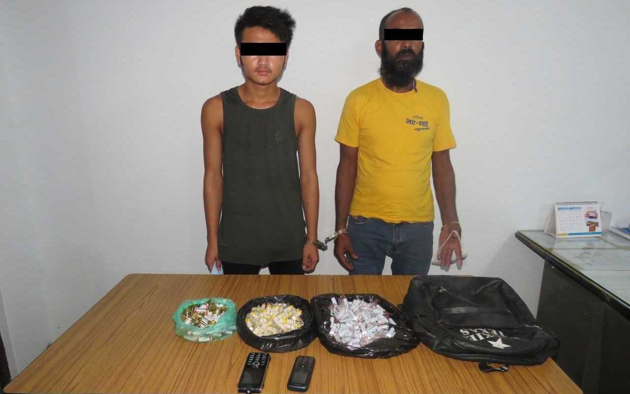 झापाबाट दुई जना लागूऔषध कारोबारी पक्राउ