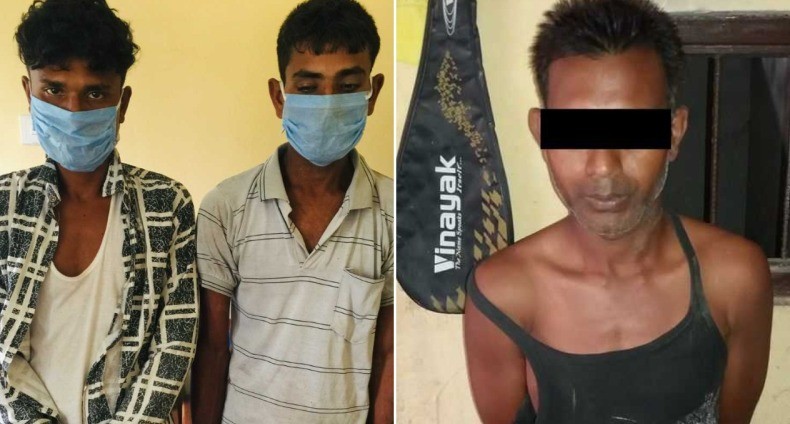 झापामा ब्राउनसुगरसहित तीन भारतीय नागरिक पक्राउ
