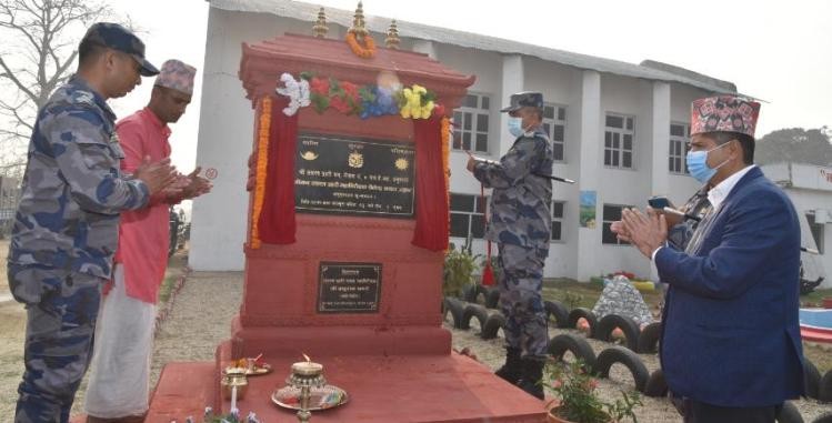 सशस्त्र प्रहरी महानिरीक्षक खनालद्वारा छिन्नमस्ता बाहिनी तथा गणहरुको उद्घाटन