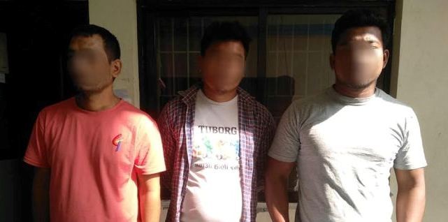 झापाबाट ब्राउन सुगरसहित ३ जना पक्राउ