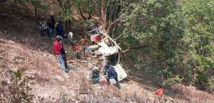 प्युठानको स्वर्गद्वारीमा जिप दुर्घटना: गुल्मीका प्रशासकीय अधिकृतसहित ५ जनाको मृत्यु