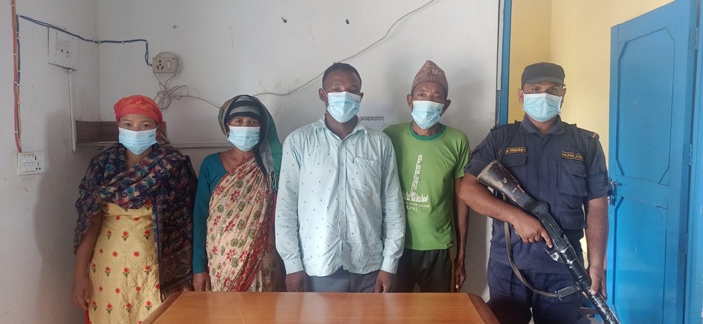दाङमा वन मुद्दामा फरार ४ जना पक्राउ
