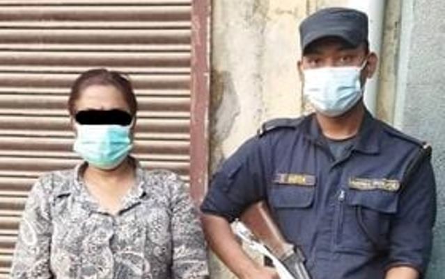 पैसा नभएको ८० लाखको चेक दिएर फरार भएकी महिला पक्राउ