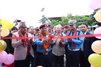 काठमाडौंमा प्रहरीले थाल्यो सडक र सवारीलक्षित मनसुनजन्य विपद् न्यूनिकरण अभियान