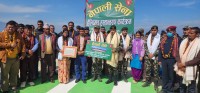 नेपाली सेनाद्वारा निमार्ण गरिएको हेलीप्याड गाउँपालिकालाई हस्तान्तरण
