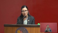 मन्त्री सोविता गौतमले राष्ट्रिय सभामा माफी मागिन