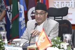 सशस्त्र प्रहरीलाई मनसुनजन्य विपद्का लागि तयारी अवस्थामा रहन गृहमन्त्री लेखकको निर्देशन