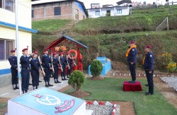 कोशी प्रदेश प्रहरी प्रमुखबाट जिल्ला प्रहरी कार्यालय सोलुखुम्बुको निरीक्षण