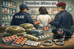 प्रतिबन्धित लागूऔषधसहित फार्मेसी सञ्चालिका पक्राउ