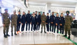 नेपाली सेनाको टोली भारतमा