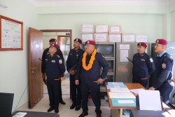 उच्च मनोबलका साथ नागरिकको सेवा र सुरक्षामा खटिन डीआईजी कार्कीको निर्देशन