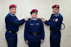 पाँच प्राविधिक प्रहरी अधिकृतलाई दर्ज्यानी चिह्न प्रदान