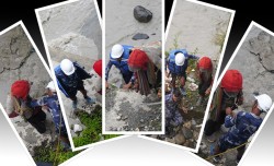 महाकाली नदीमा अड्किएकाको सशस्त्र प्रहरीद्वारा सकुशल उद्धार