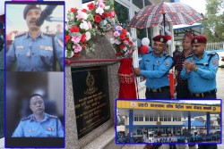 प्रहरी महानिरीक्षक चन्द्र कुबेर खापुङद्वारा पेट्रोल पम्प उद्घाटन