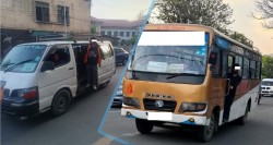 काठमाडौंमा यात्रुवाहक सवारीमा विशेष चेकजाँच, ढोका खुला राख्ने सवारीमाथि कारबाही