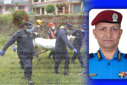 प्रहरीलाई राहत सामग्री लुकाएको आरोप लागेपछि...