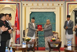 राष्ट्रिय सुरक्षा परिषद्को वार्षिक प्रतिवेदन राष्ट्रपतिसमक्ष पेश