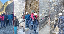 दोलखाको लप्ची गुम्बामा ध्यान गर्न गएकाहरूको उद्धार