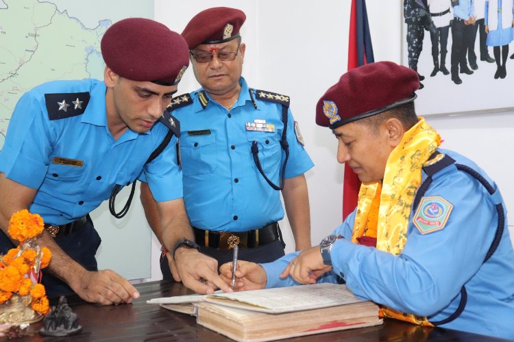 डीआईजी किरण बज्राचार्यले सम्हालिन् बागमती प्रदेश प्रहरी प्रमुखको जिम्मेवारी