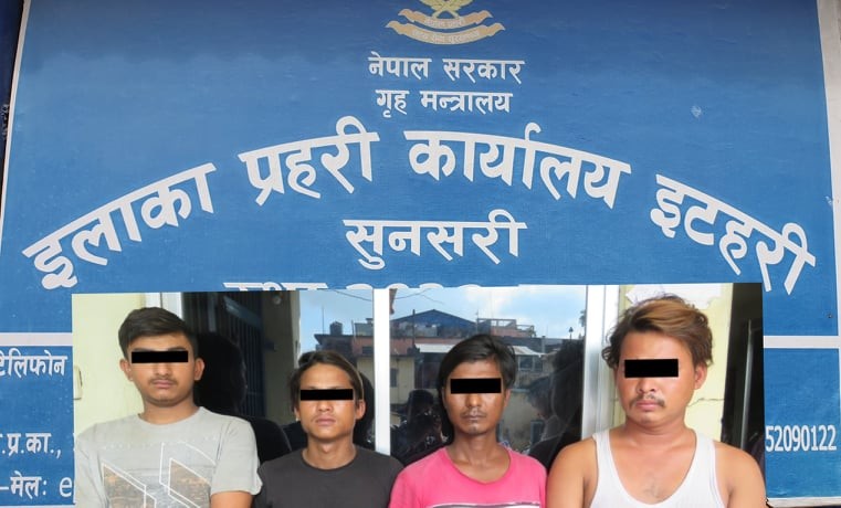 इटहरीमा बसभित्रै सामुहिक बलात्कार, चार अभियुक्त पक्राउ