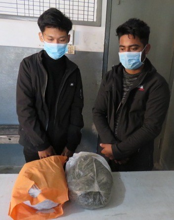 लागूऔषध गाँजा सहित दुई जना पक्राउ