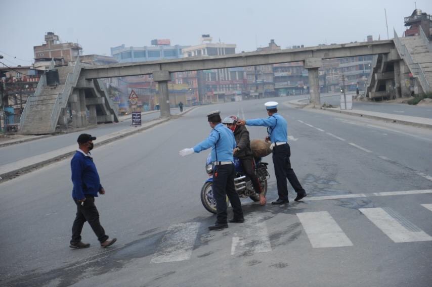 लकडाउन उल्लंघन गर्ने २६८५ जना नियन्त्रणमा