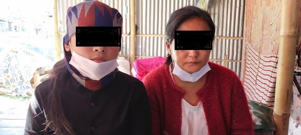गाँजासहित दुई जना महिला पक्राउ