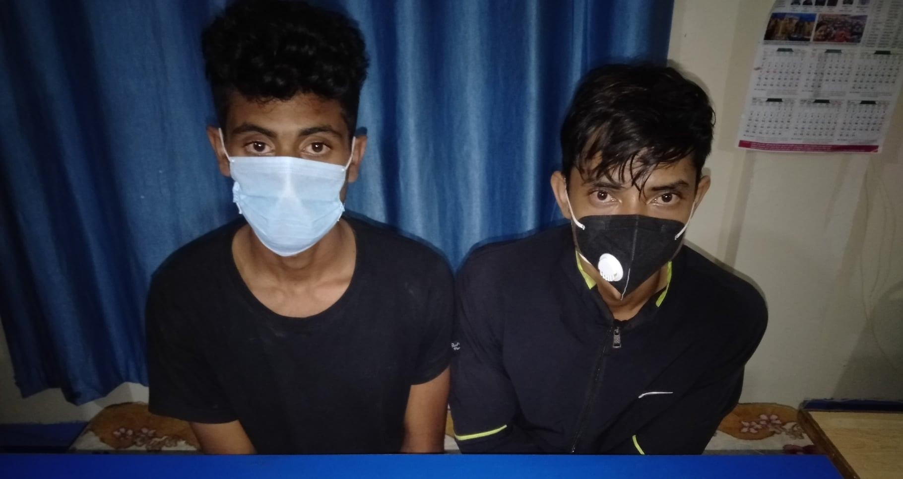 झापामा ब्राउनसुगरसहित २ जना पक्राउ