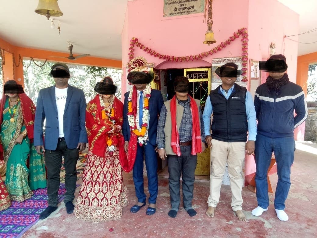 बाल विवाह गर्ने बेहुला र उनका बुवा मण्डपबाटै पक्राउ