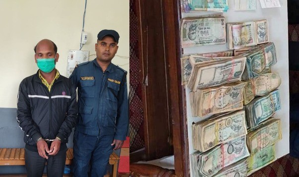 ७ लाखसहित एक जना हुण्डी कारोबारी पक्राउ