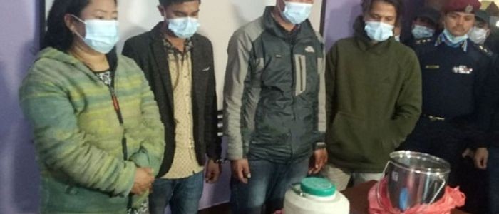काठमाडौंबाट साढे २ किलो युरेनियमसहित चार जना पक्राउ