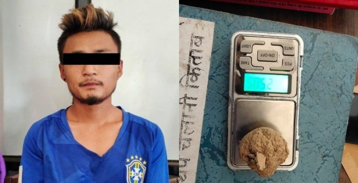 झापाबाट ब्राउन सुगरसहित एक जना पक्राउ