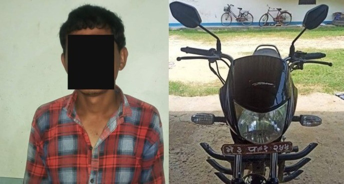 सवारी दुर्घटना गराई फरार व्यक्ती पक्राउ