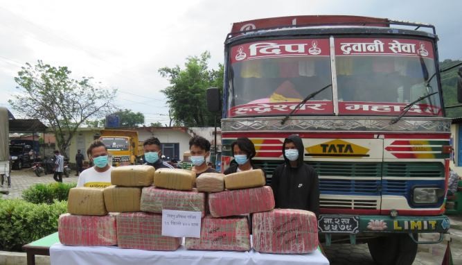 विभिन्न स्थानबाट लागुऔषधसहित १० जना पक्राउ