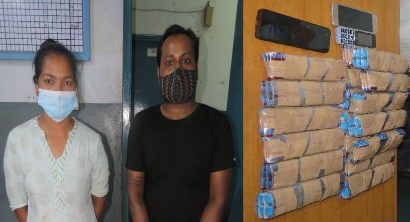 प्रतिबन्धित औषधीको कारोबार गर्ने एक महिलासहित २ जना पक्राउ