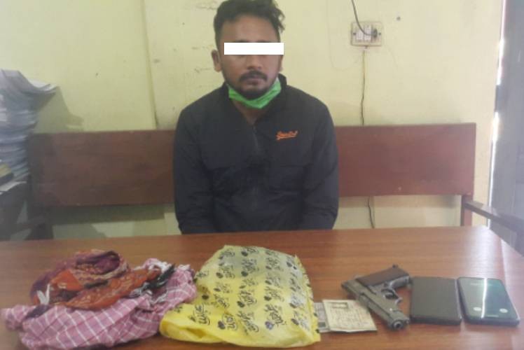 काठमाडौंको बानेश्‍वरबाट पेस्तोलसहित एक जना पक्राउ