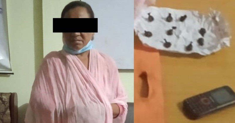 दाङमा ब्राउन सुगरसहित एक महिला पक्राउ