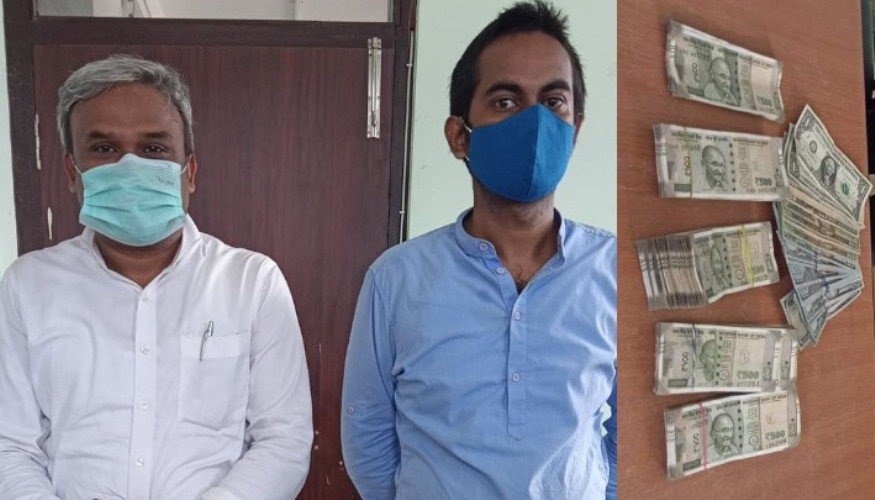 भारतीय नोटसहित दुई जना भारतीय नागरिक पक्राउ