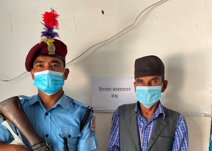 दाङमा  लेनदेन मुद्दाका फरार अभियुक्त पक्राउ