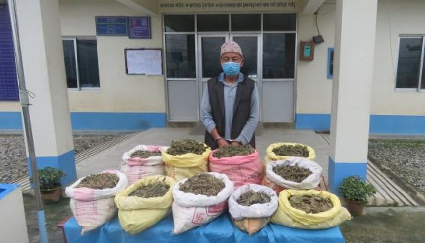 १५ किलो गाँजा र भरुवा बन्दुकसहित २ जना पक्राउ
