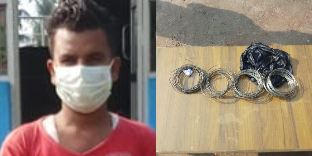 ९४ तोला चाँदीसहित एक पक्राउ