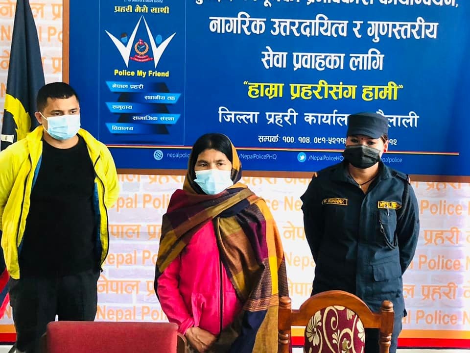 सौताको छोरालाई बिषादी खुवाई हत्या गरी फरार महिला पक्राउ