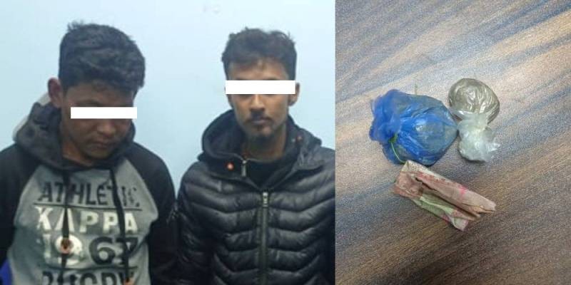 बाँकेमा लागूऔषध कारोबार गर्ने दाङका एकसहित २ जना पक्राउ