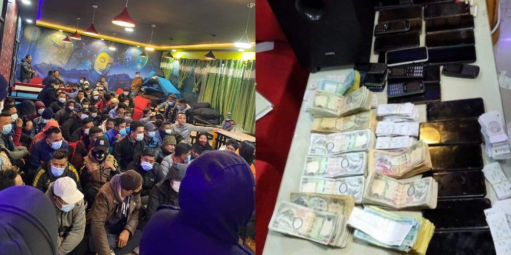 काठमाडौंमा अनलाइन बिङ्गो खेल्ने ७४ जना पक्राउ