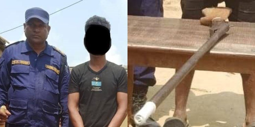 बाह्र बोरको एकनाले घरेलु बन्दुकसहित एक पक्राउ