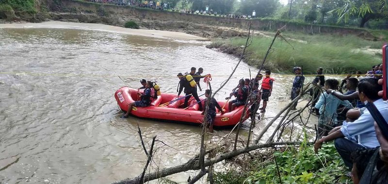 पौडी खेल्ने क्रममा हराएका व्यक्तिको शव सशस्त्र प्रहरीद्वारा फेला  