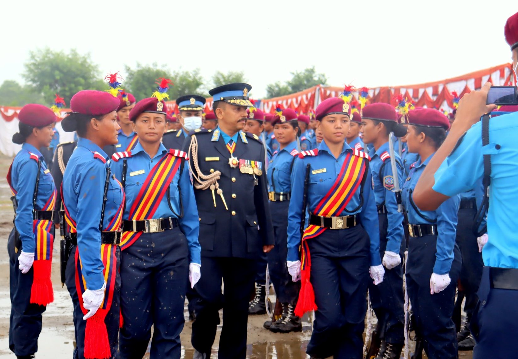 गण्डकी प्रदेश प्रहरी तालिम केन्द्रबाट ३८१ प्रहरी जवानहरु दिक्षित