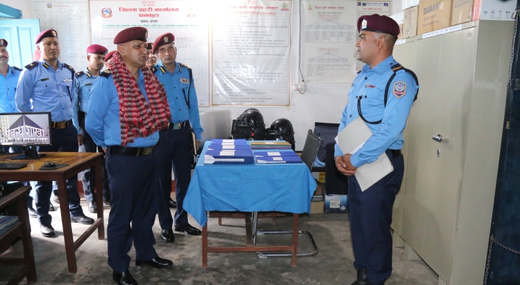 ईमान्दारी पुर्वक पदिय दायित्व निर्वाह गर्न प्रदेश प्रहरी प्रमुख बास्तोलाको निर्देशन 